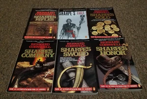 BERNARD CORNWELL 9 historical books Series:Sharpe - Imagen 1 de 13