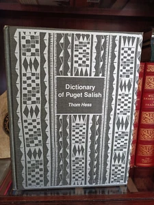 Dictionary of Puget Salish_Thom Hess_Hardcover_1st Edition_1976_Very Good - Picture 1 of 9
