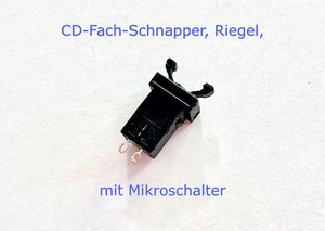 CD-Fachsperre Schalter Riegel Raster Schnappverschl. Schnapp Schloss-CD-Player - Bild 1 von 4