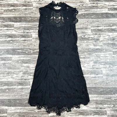 Free People Intimately sz XS Lace Daydreamer Bodycon Open Back Mini Dress NWT - Image 1 of 4