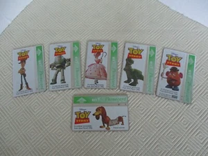 BT Phonecards : Toy Story - set of 6 collectable special issue cards from 1996. - Picture 1 of 8