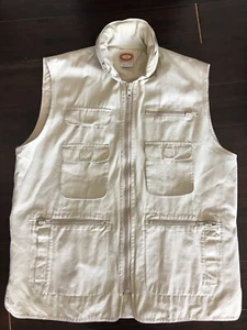 VTG BANANA REPUBLIC MILL VALLEY TRAVEL PHOTOGRAPHER SAFARI BUSH VEST MEN'S LARGE - Picture 1 of 12