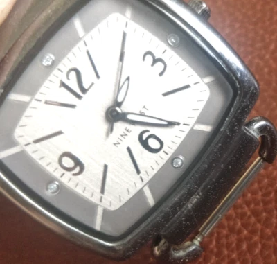 Nine West Y121E NW/1161 Square Dial Women's Watch - Silver Tone *NO BAND* - Image 1 of 4