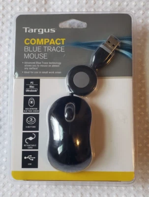 Targus Compact Blue Trace Mouse - Image 1 of 2