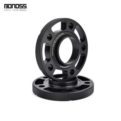 2Pc 20mm BONOSS Black Hubcentric Wheel Spacers Kit for BMW X3 E83 2003 - 2005 - Image 1 of 4