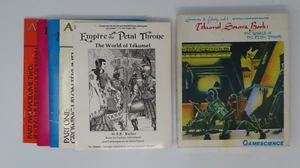 Mixed Lot The World of Petal Throne by M.A.R. Barker RPG no source book - Picture 1 of 18