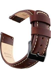 Ritche Quick Release Leather Watch Bands Genuine Watch Straps unisex 14mm-24mm - Bild 1 von 9