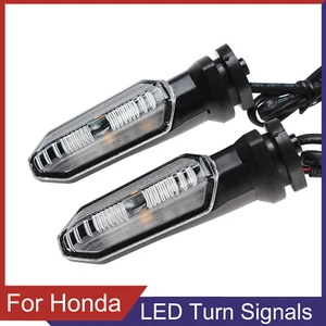 LED Turn Signals For Honda NC700 S NC750 S CBR650F CB400F CB500X Indicator Light - Picture 1 of 12