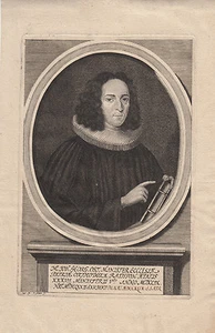 Johann Georg Ost (1672-1749) luth Theologe Regensburg Orig Kupferstich Kilian - Bild 1 von 1