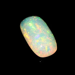 Opale etiope cabochon AAA+++opale Welo a forma di rettangolo pietra preziosa sfusa 16x9 mm - Foto 1 di 2