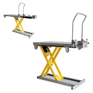 BAMATO elektrischer Hubtisch BHT-220E Akku Hubtischwagen Scherenhubtisch 220kg - Bild 1 von 11