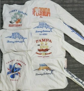 Tommy Bahama Relax Lux Long Sleeve Jersey T-Shirt various Billboard destinations - Picture 1 of 39