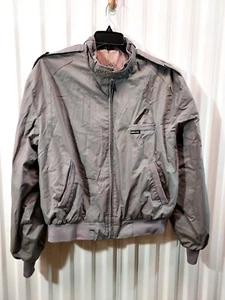 Chaqueta retro de bombardero cortavientos vintage solo para miembros café corredor años 80  - Imagen 1 de 5