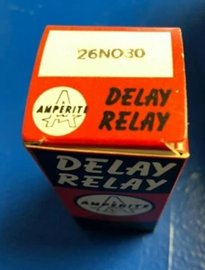 Vintage NOS Amperite Delay Relay, 26NO30, SPST-NO 30 Seconds, 26 VAC/DC, 8 pin - Picture 1 of 4