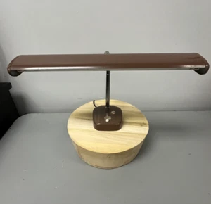 Vintage 80s Desk Drafting Lamp PORTABLE LAMP Model TLB1 RETRO ART DECO Working - Picture 1 of 7