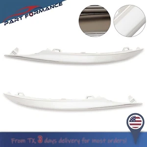 Pair Driving Light Trims Set For 2015-2019 Lincoln MKC Driver Passenger Side - Picture 1 of 12
