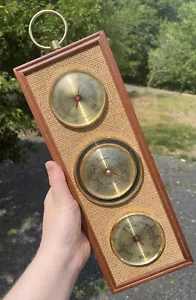 Vintage Retro Jason Barometer Model 476 in Box Humidity Temperature Weather - Picture 1 of 17