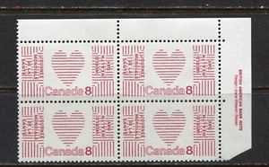 Canadá 1972, W.H.O. DÍA MUNDIAL DE LA SALUD, Sc 560 i - FLUORESCENTE ABURRIDO, PL. BL., Estampillada sin montar o nunca montada - Imagen 1 de 1