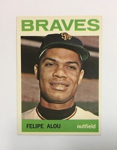 1964 Topps #65 Felipe Alou  Braves  EX+