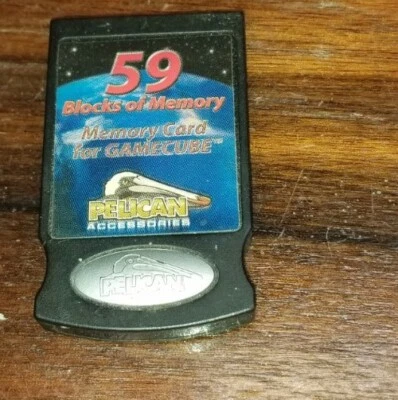 Memory Card For GameCube 59 Blocks Of Memory Made By Pelican Accessories Unteste - Image 1 of 3