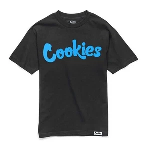 NWT Berner Cookies Clothing SF Original Logo Black/Blue Tee - Picture 1 of 1