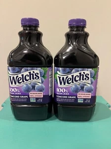 2PK Welch'S 100% Concord Grape Juice 64 Oz EACH. FREE SHIPPING! - Picture 1 of 4
