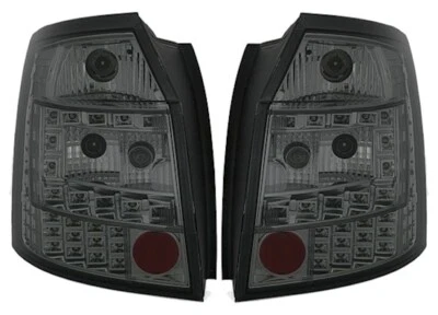 LED Rückleuchten Set in Smoke für Audi A4 8E B6 Avant Kombi Klarglas Schwarz - Bild 1 von 4