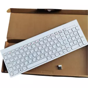 Bulgarian layout white wireless keyborad for Lenovo SK-8861 - Picture 1 of 6