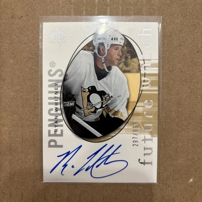 2005-06 SP Authentic - Future Watch Ryan Whitney #297 /999 (AU, RC) - Image 1 of 2