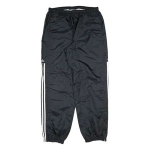 Pantalones de chándal ADIDAS para hombre blancos y negros XL W32 L33 clásicos cónicos - Imagen 1 de 6