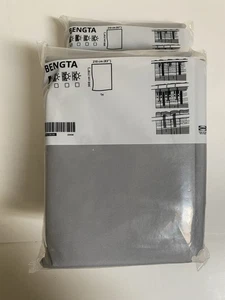 NEW IKEA X 2 BENGTA CURTAIN IN LIGHT GREY 210 x 300cm - 005.130.00 - Picture 1 of 1