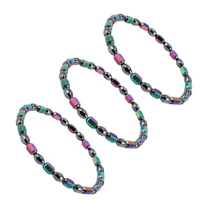 Pulseras de tobillera magnéticas de cobre 3 piezas - Imagen 1 de 12