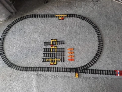 Faller HIT 0 gauge scale railway  train track oval, curves, straights, point - Image 1 of 4