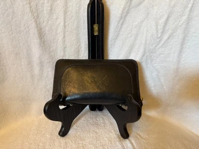 Cartera Banana Republic cuero negro Foto 1 de 4