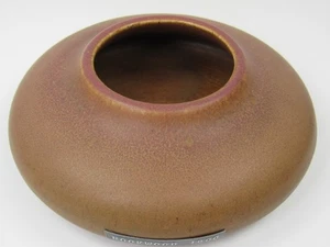 Antico vaso in ceramica marrone piccolo ROOKWOOD del 1900 - Foto 1 di 21