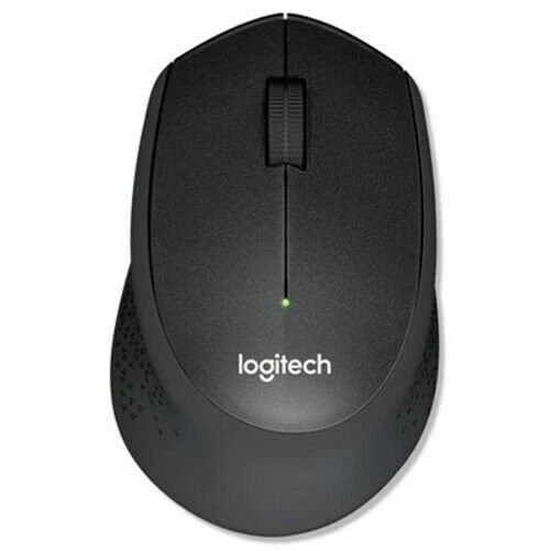 Logitech 910-004905 M330 SILENT PLUS BLACK MOUSE - Image 1 of 1