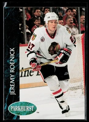 1992-93 Parkhurst #31 Jeremy Roenick Chicago Blackhawks - Image 1 of 2