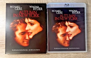 Autumn in New York Blu-ray Richard Gere Winona Ryder Drama 2000 Movie Slipcover - Bild 1 von 11