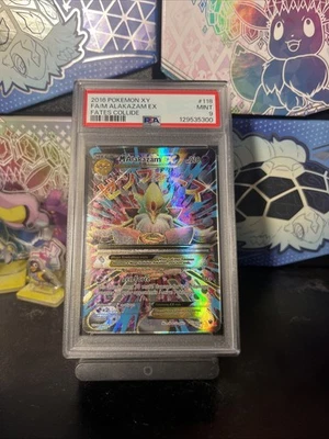 M Alakazam EX Full Art Holo Ultra Rare Card 118/124 Fates Collide - Image 1 of 2