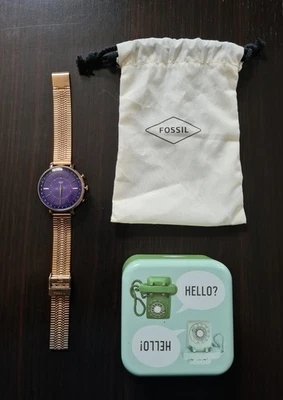 FOSSIL   Armbanduhr  Damenuhr Hybrid Smartwatch Cameron - Bild 1 von 4