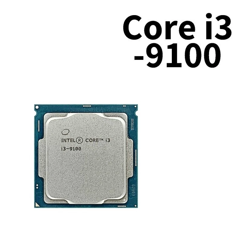 [Pieza usada] Intel Core i3-9100 LGA1151 Coffee Lake 9ª generación CPU Intel - Imagen 1 de 1