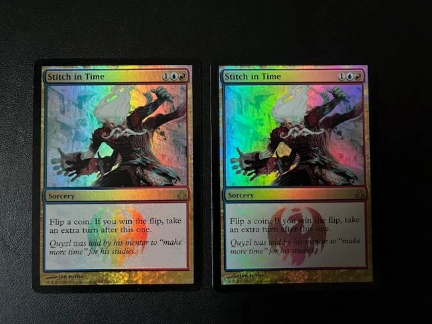 MTG- Stitch in Time x2 - Guildpact FOIL - Image 1 of 1