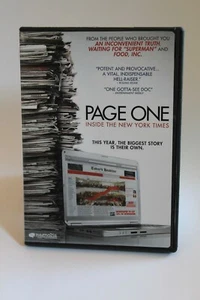 Page One Inside New York Times DVD 2011 Documentary Newspaper+ Special Features  - Picture 1 of 3