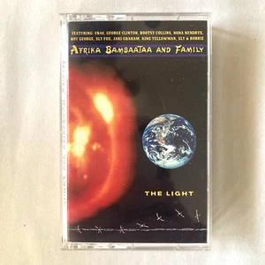 AFRIKA BAMBAATAA AND FAMILY, THE LIGHT (CASSETTE 1988) Electro Dance Pop Funk - Picture 1 of 7