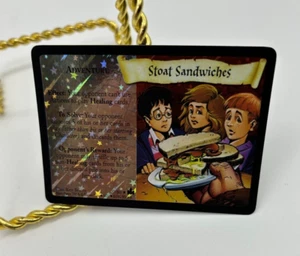 Harry Potter TCG Adventures At Hogwarts Stoat Sandwiches Holo Rare # 27/80 - Picture 1 of 2