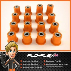 Vauxhall VX220 Front & Rear Bushes Kit inPoly Polyurethane Flo-Flex - Imagen 1 de 3