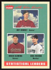 2005 Fleer Tradition   Roy Oswalt Roger Clemens Carl Pavano #4