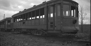 Q067 NEG/RP 1939 LEHIGH VALLEY TRANSIT CAR #612 FAIRVIEW CAR BARN - Picture 1 of 1