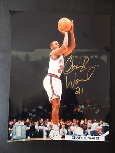 Charlie Ward Autographed 8" X 10" Photograph (#3) - Picture 1 of 2