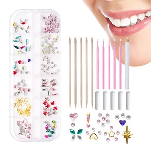 Tooth Gem Kit Tooth Jewelry Kit DIY Fashionable Tooth Ornaments For Women - Picture 1 of 10